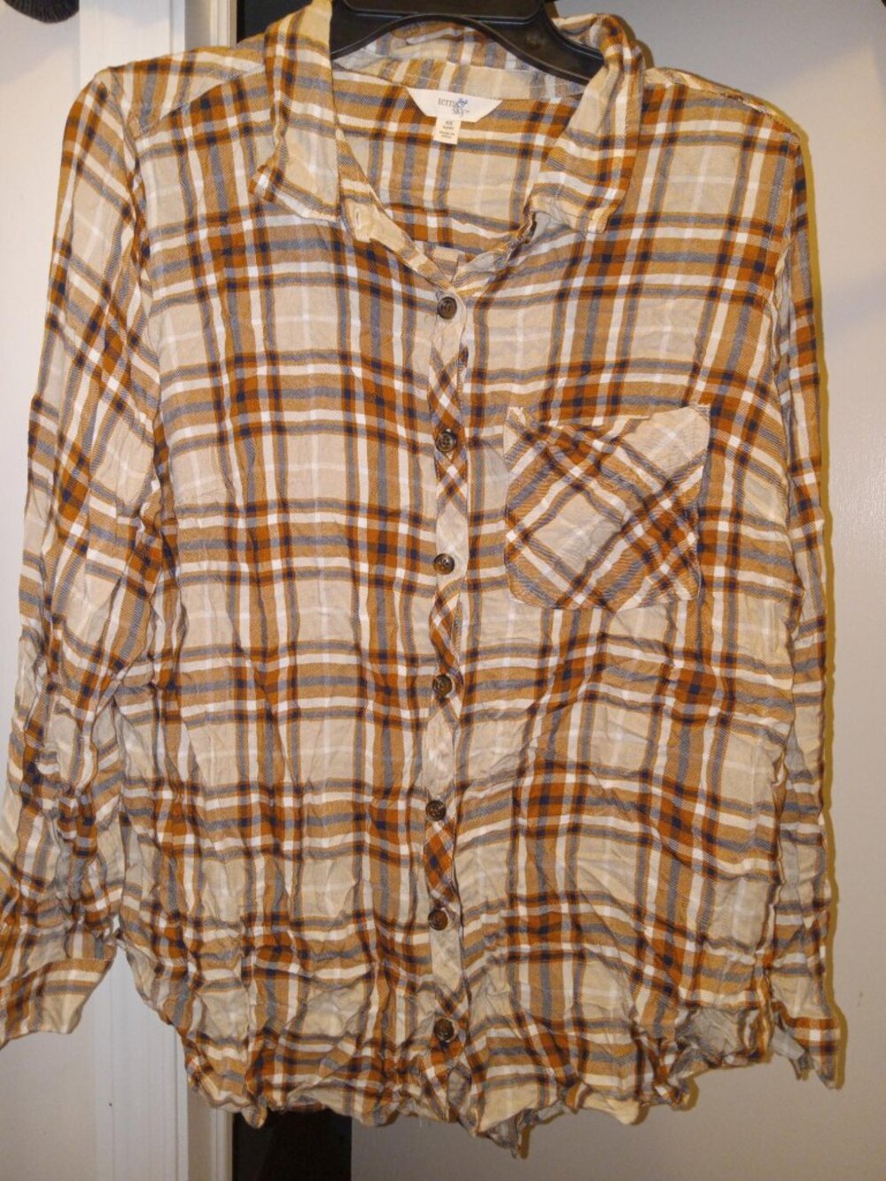 Terra & Sky Plaid Shirt